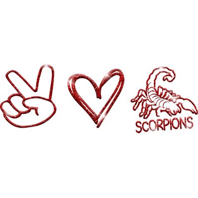 GLT86 RED GLITTER Thumbnail